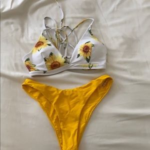 Zaful: Sunflower Bikini